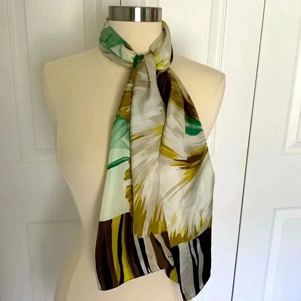 Adrienne Landau silk scarf